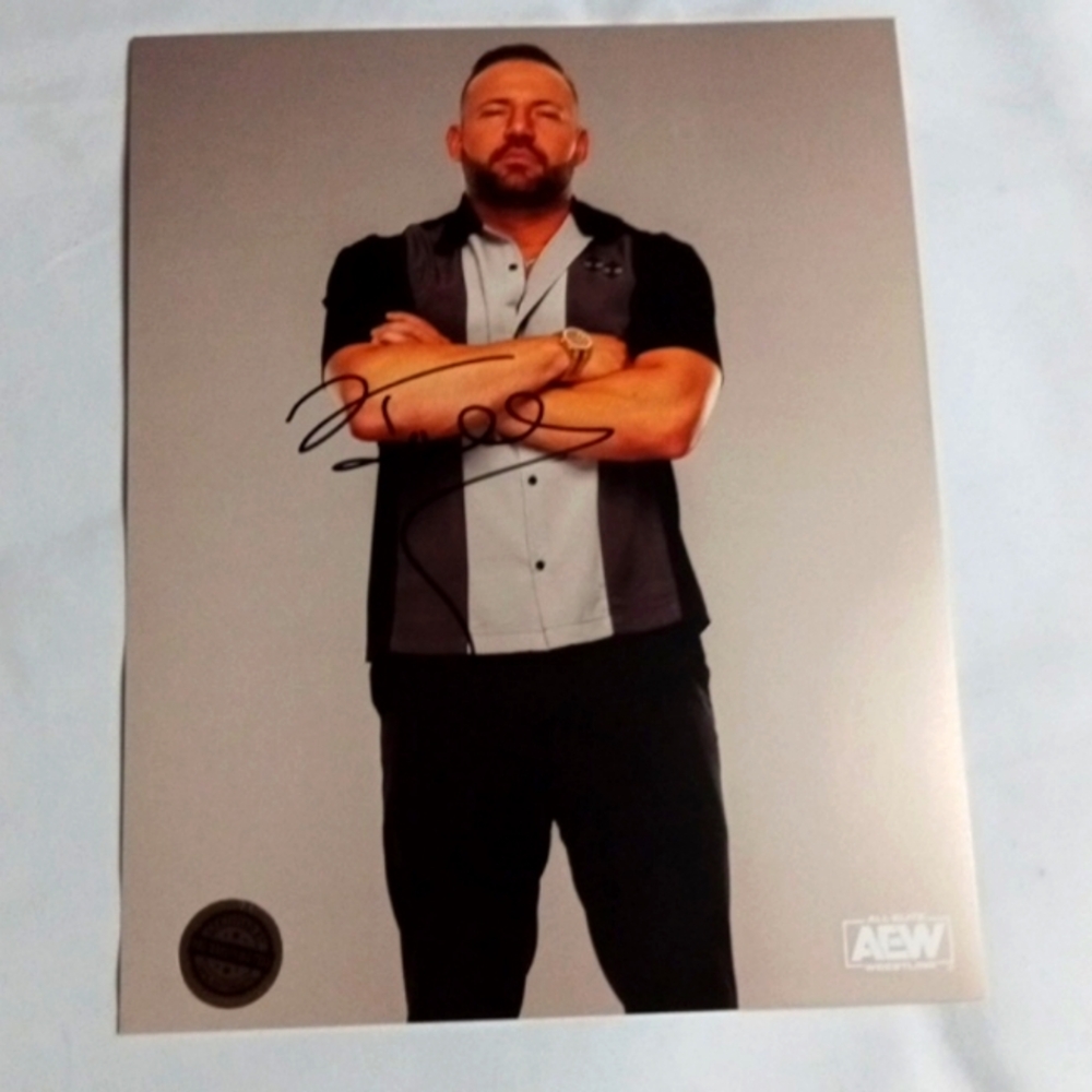 QT Marshall Autographed 8”x10” Photo AEW WWE